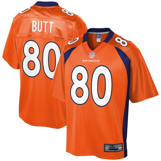 Denver Broncos Jake Butt Pro Line Big & Tall Orange Football Jersey product image