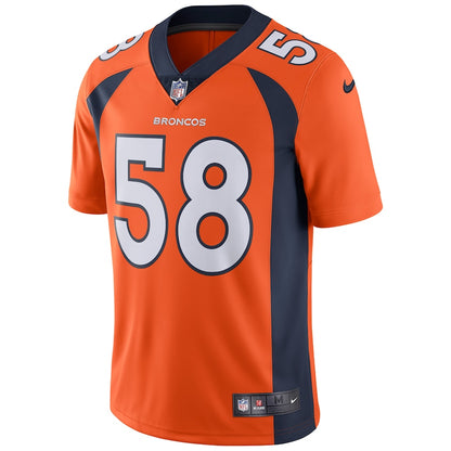 Denver Broncos Von Miller Limited Orange Football Jersey product image