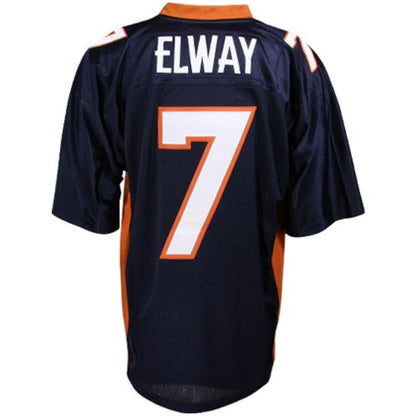 Denver Broncos John Elway Throwback Navy Football Jersey product image
