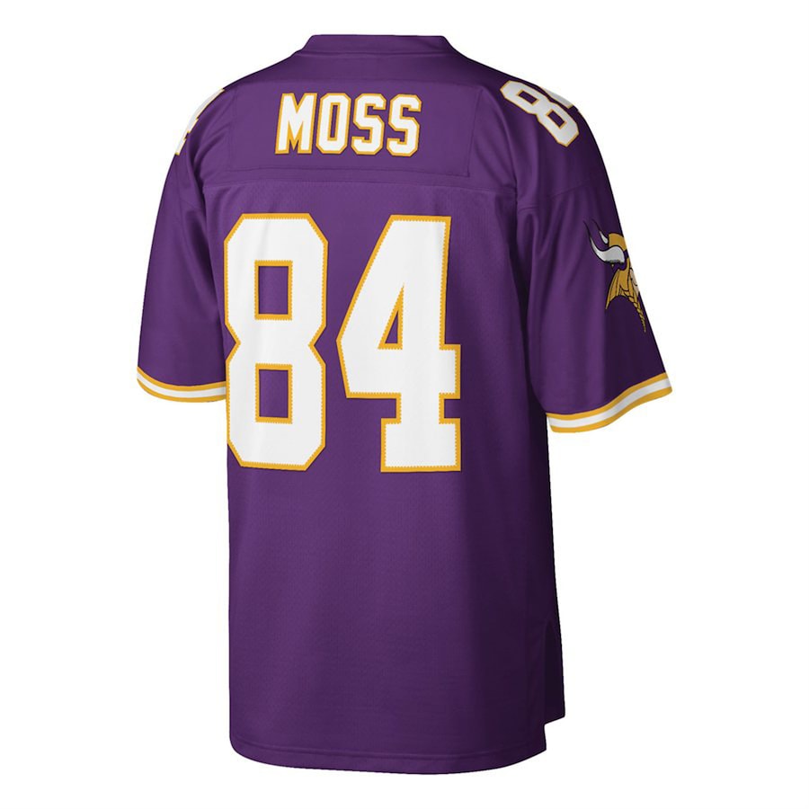 Minnesota Vikings Randy Moss 1998 Big & Tall Purple Football Jersey product image