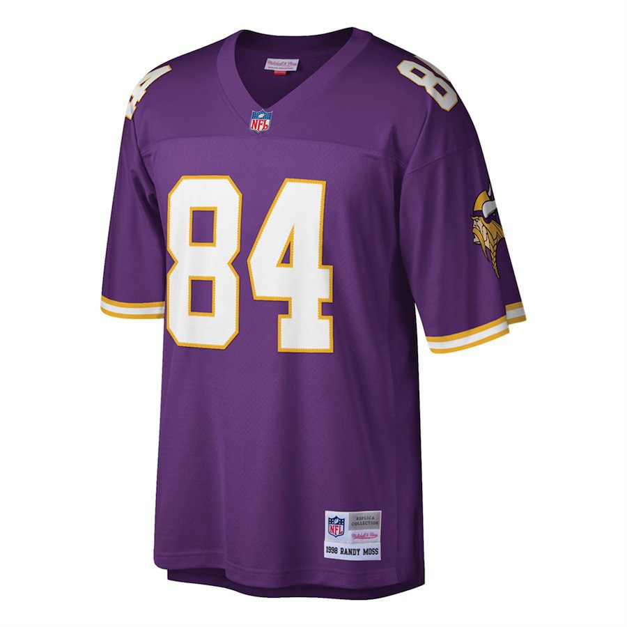 Minnesota Vikings Randy Moss 1998 Big & Tall Purple Football Jersey product image