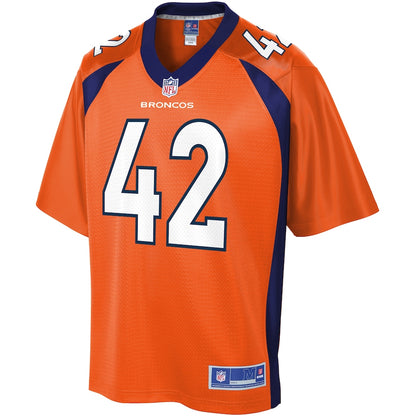 Denver Broncos Casey Kreiter Pro Line Orange Football Jersey product image