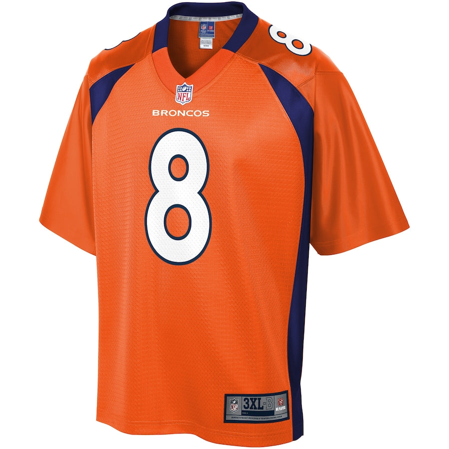 Denver Broncos Brandon Mcmanus Pro Line Big & Tall Orange Football Jersey product image