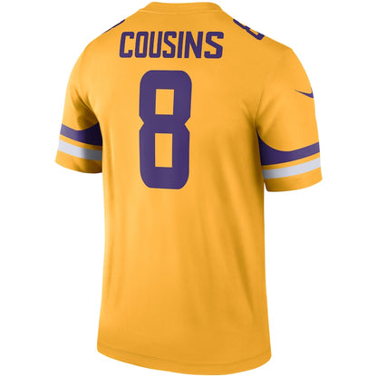 Minnesota Vikings Kirk Cousins Gold Football Jersey product image