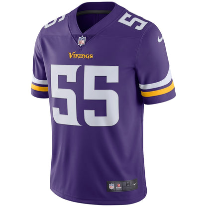 Minnesota Vikings Anthony Barr Limited Purple Football Jersey product image