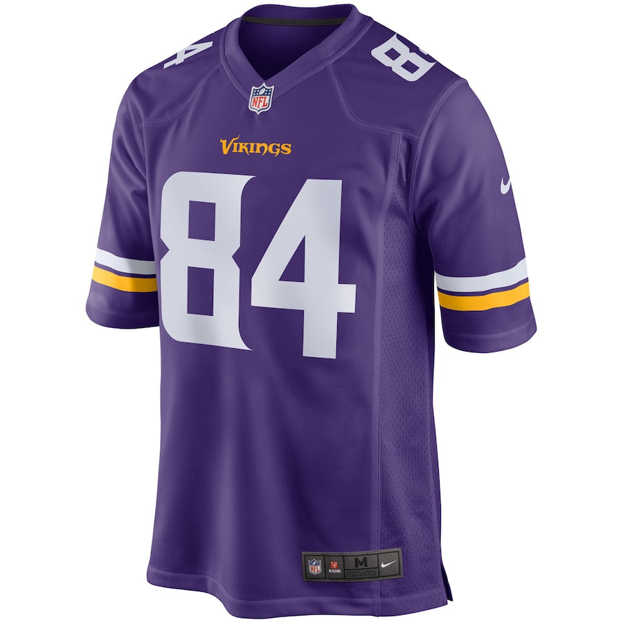 Minnesota Vikings Randy Moss Game Purple Football Jersey product image