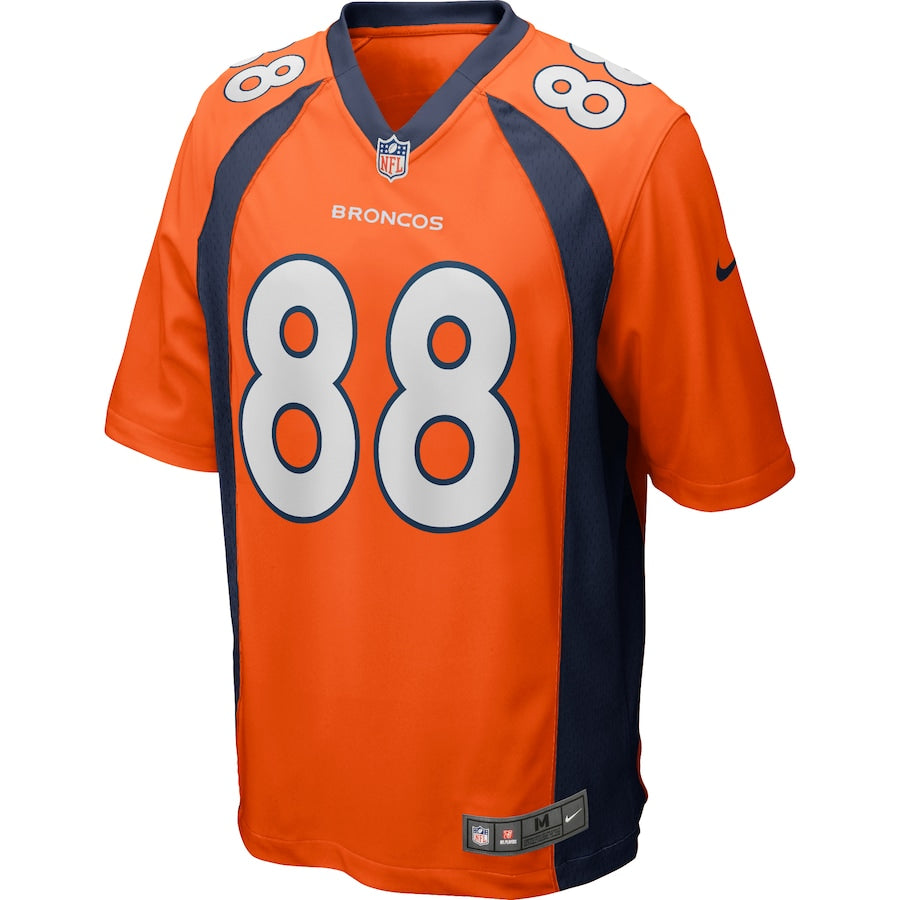 Denver Broncos Nick Vannett Game Orange Football Jersey product image