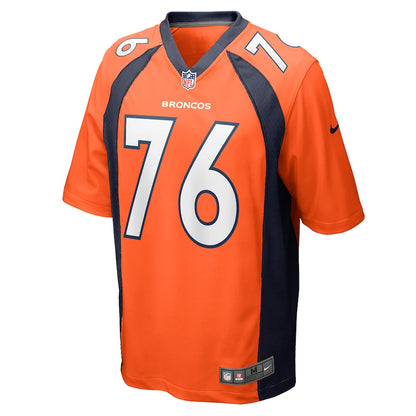 Denver Broncos Calvin Anderson Game Orange Football Jersey product image