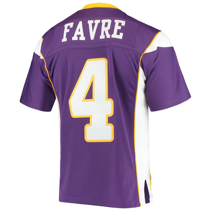 Minnesota Vikings Brett Favre 2010 Legacy Purple Football Jersey product image
