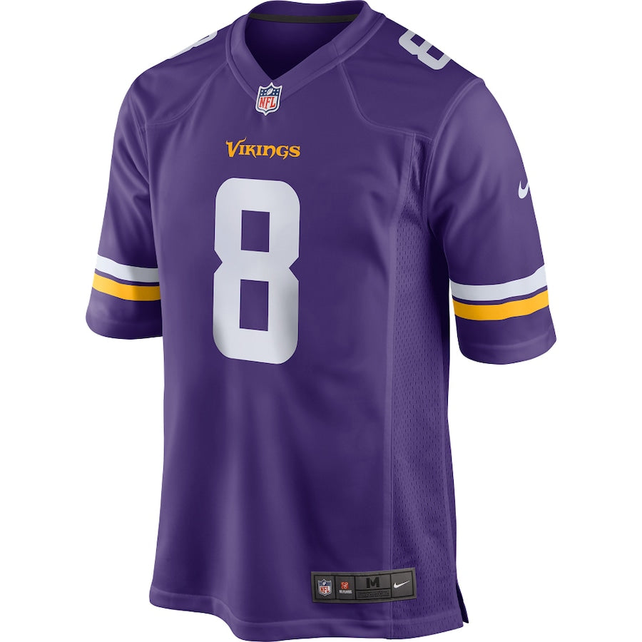 Minnesota Vikings Kirk Cousins Game Purple Football Jersey product image