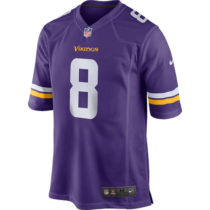 Minnesota Vikings Kirk Cousins Game Purple Football Jersey product image