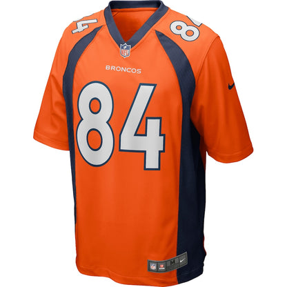 Denver Broncos Shannon Sharpe Game Orange Football Jersey product image