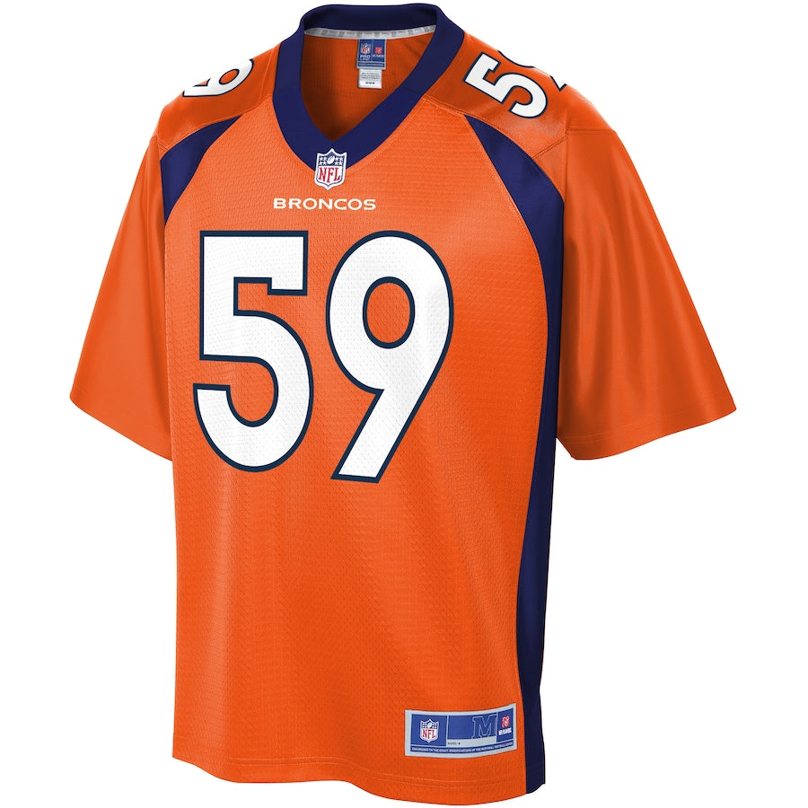 Denver Broncos Malik Reed Pro Line Orange Football Jersey product image