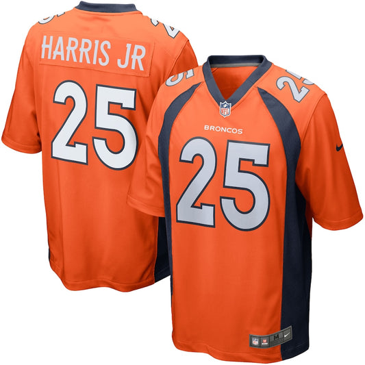 Denver Broncos Chris Harris Jr Game Orange Football Jersey product image