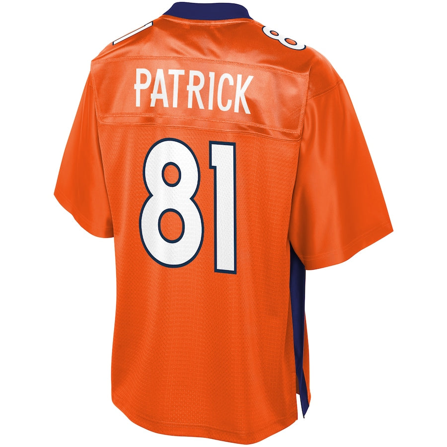 Denver Broncos Tim Patrick Pro Line Big & Tall Orange Football Jersey product image