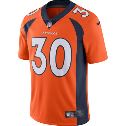 Denver Broncos Phillip Lindsay Limited Orange Football Jersey product image