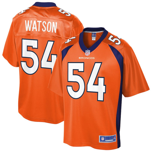 Denver Broncos Josh Watson Pro Line Orange Football Jersey product image