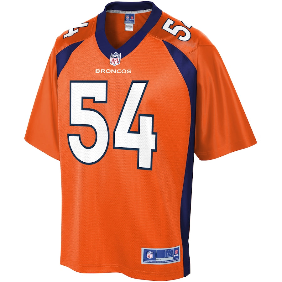 Denver Broncos Josh Watson Pro Line Orange Football Jersey product image