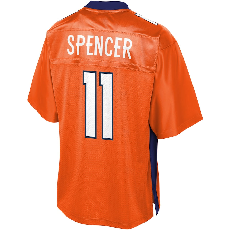 Denver Broncos Diontae Spencer Pro Line Orange Football Jersey product image