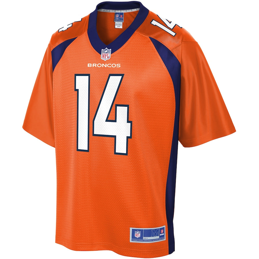 Denver Broncos Courtland Sutton Pro Line Orange Football Jersey product image