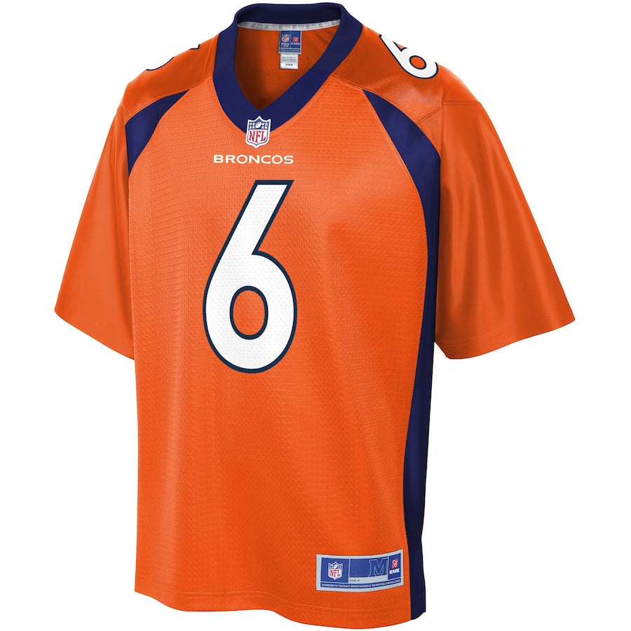 Denver Broncos Colby Wadman Pro Line Orange Football Jersey product image