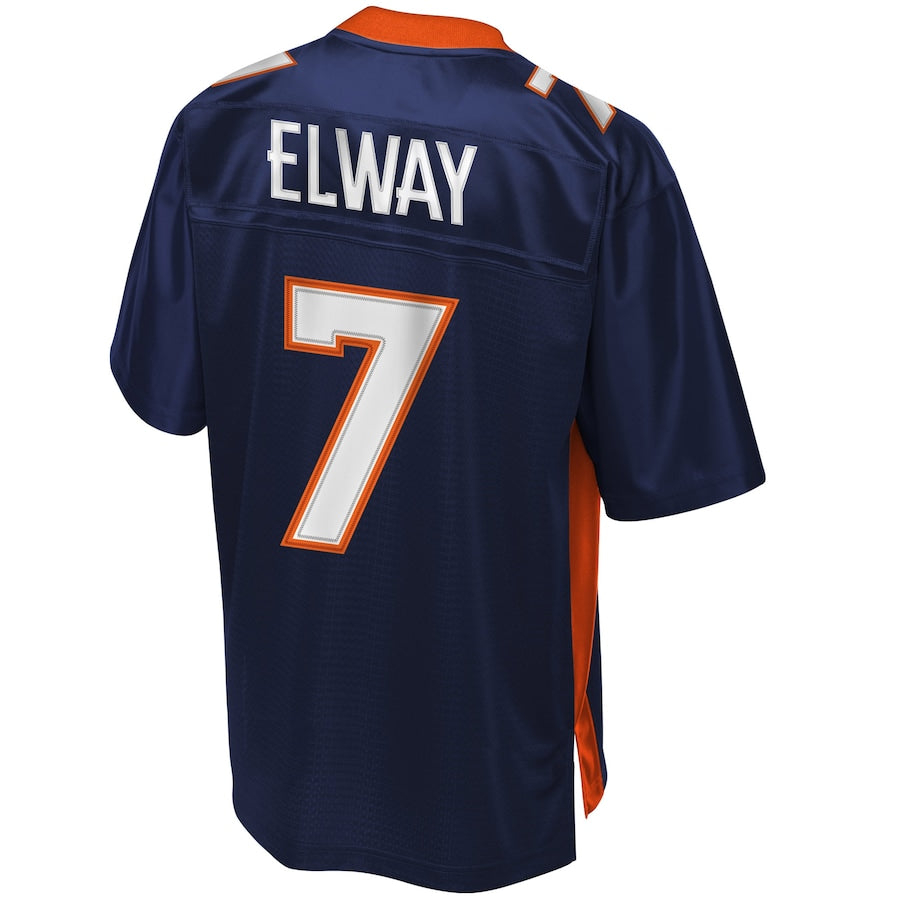 Denver Broncos John Elway Pro Line Navy Football Jersey product image