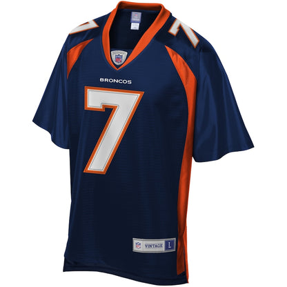 Denver Broncos John Elway Pro Line Navy Football Jersey product image