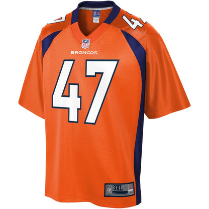 Denver Broncos Josey Jewell Pro Line Big & Tall Orange Football Jersey product image