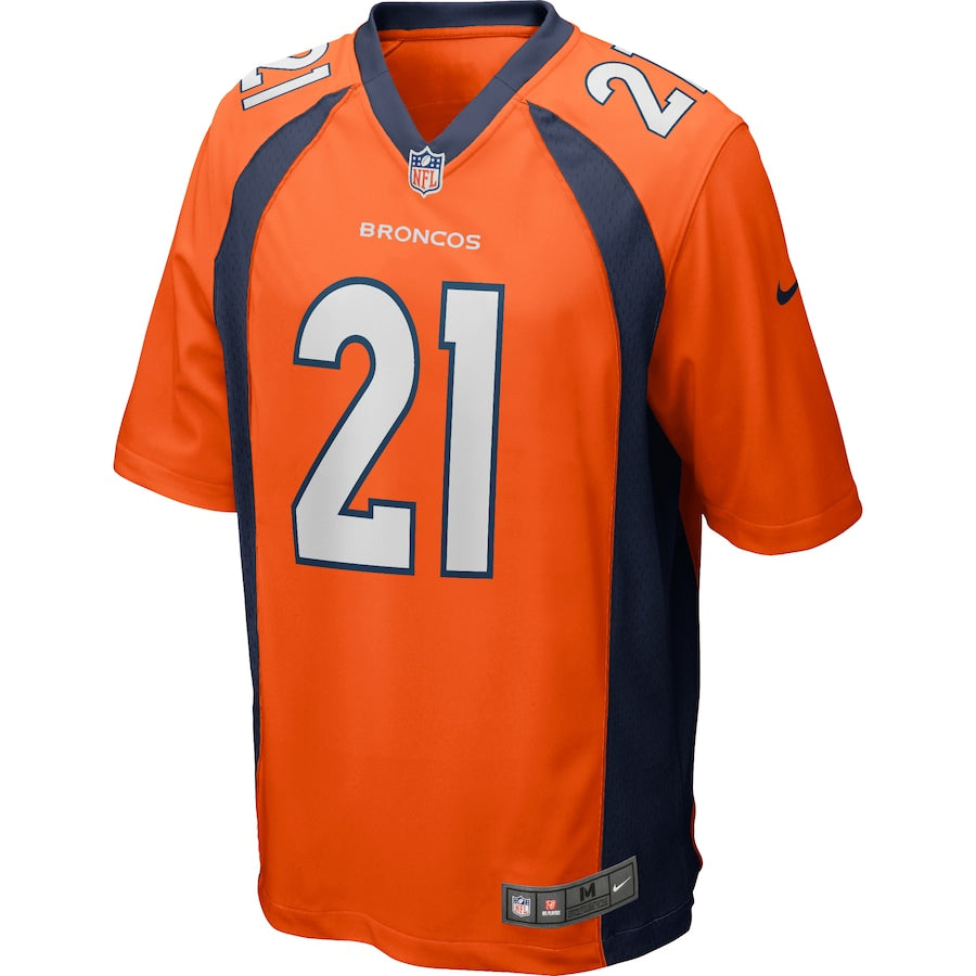 Denver Broncos A.j. Bouye Game Orange Football Jersey product image