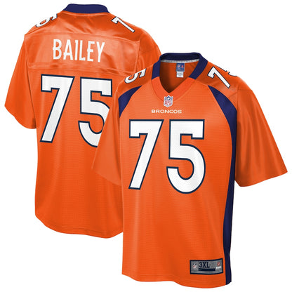 Denver Broncos Quinn Bailey Pro Line Big & Tall Orange Football Jersey product image