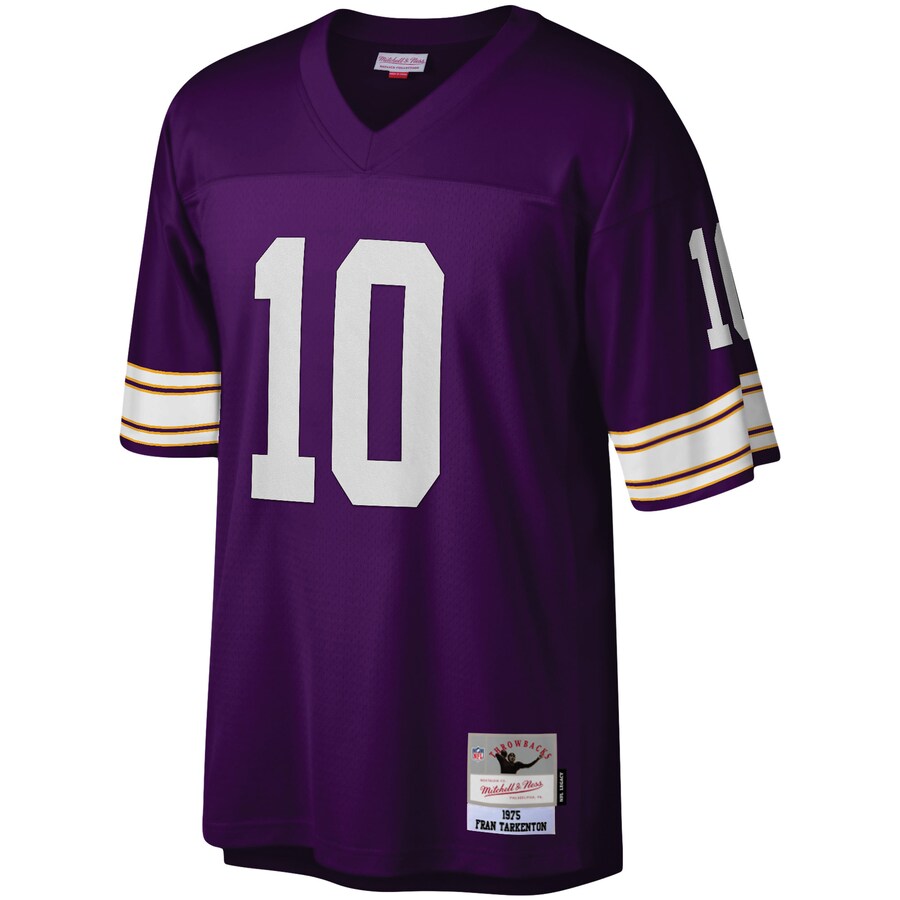 Minnesota Vikings Fran Tarkenton Legacy Purple Football Jersey product image