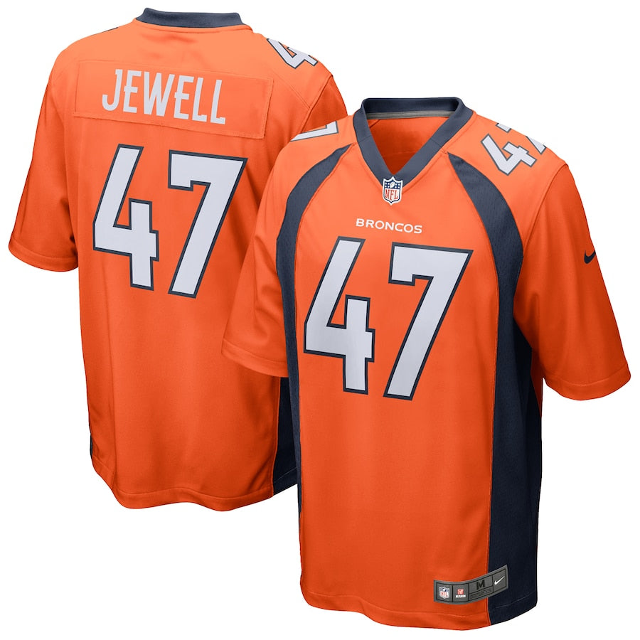 Denver Broncos Josey Jewell Game Orange Football Jersey product image