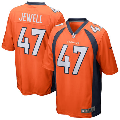 Denver Broncos Josey Jewell Game Orange Football Jersey product image