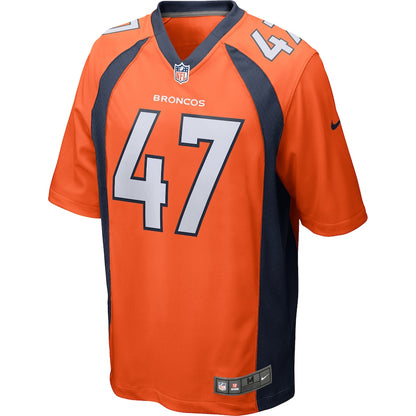Denver Broncos Josey Jewell Game Orange Football Jersey product image