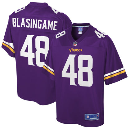 Minnesota Vikings Khari Blasingame Pro Line Purple Football Jersey product image