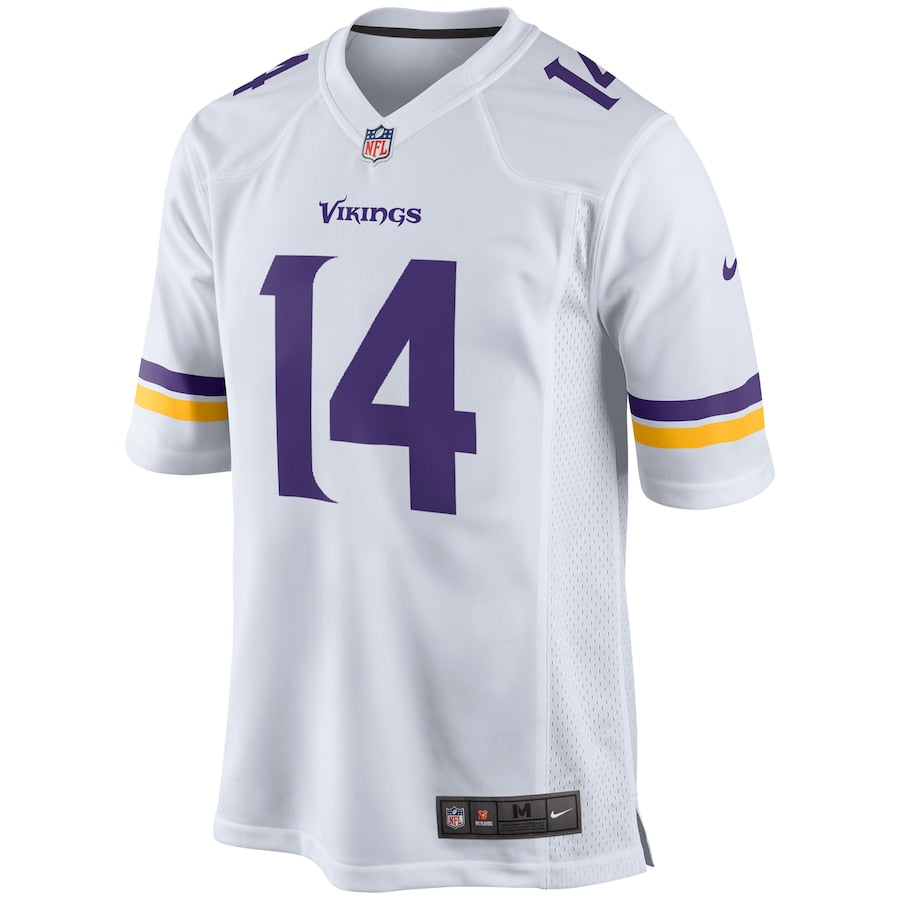 Minnesota Vikings Stefon Diggs Game White Football Jersey product image