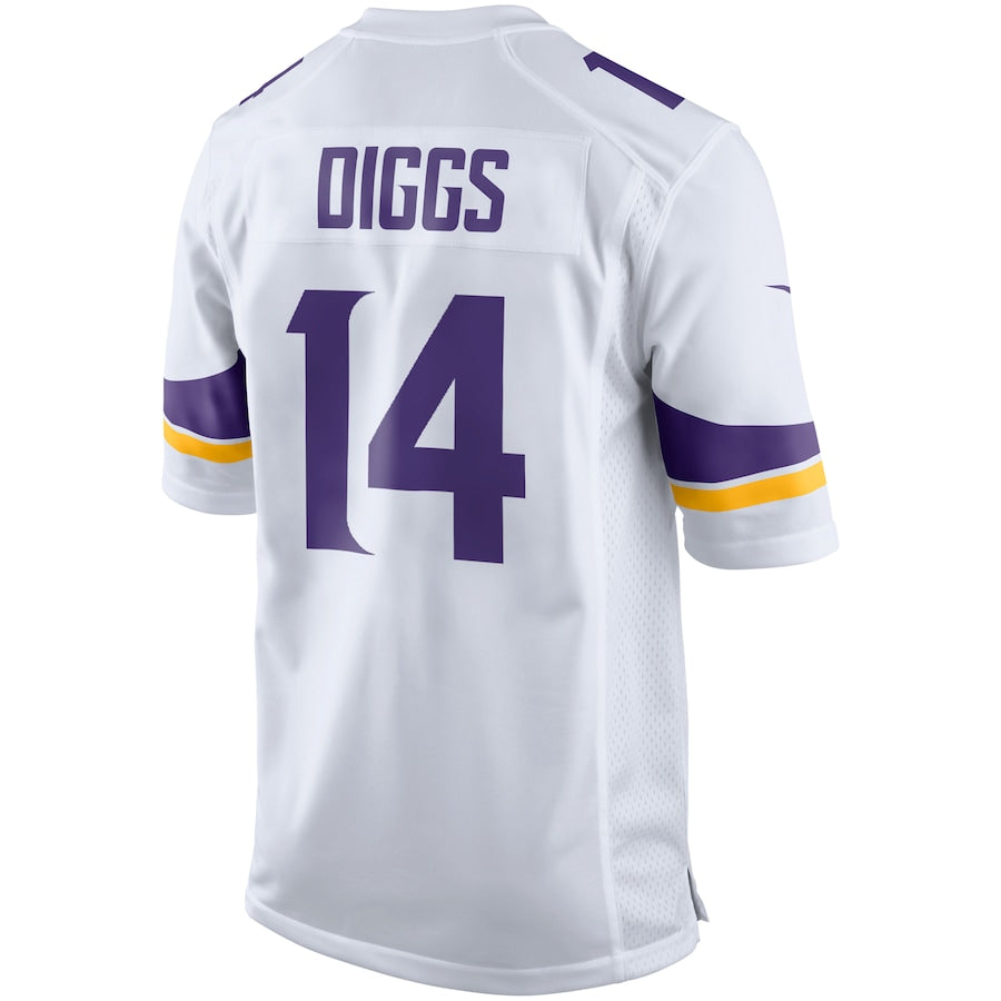Minnesota Vikings Stefon Diggs Game White Football Jersey product image