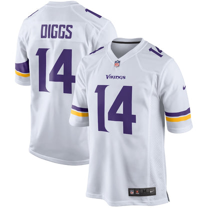 Minnesota Vikings Stefon Diggs Game White Football Jersey product image