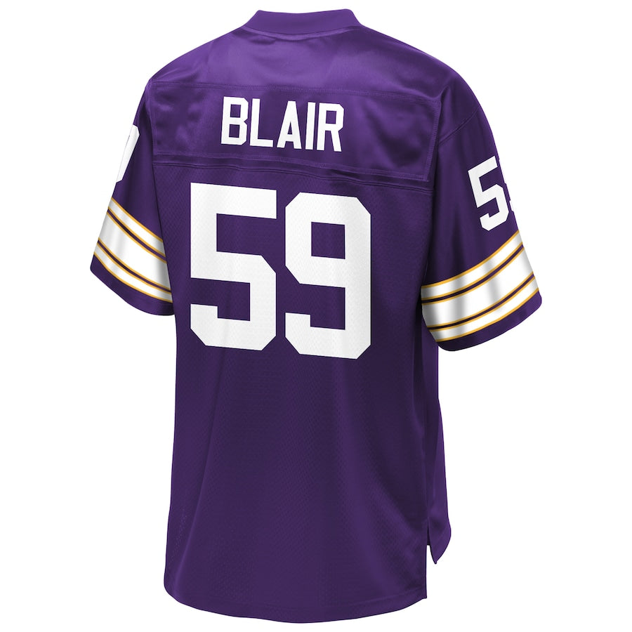 Minnesota Vikings Matt Blair Pro Line Purple Football Jersey product image
