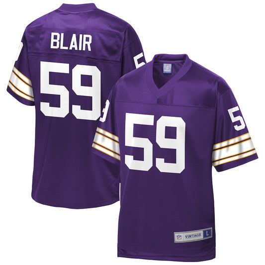 Minnesota Vikings Matt Blair Pro Line Purple Football Jersey product image