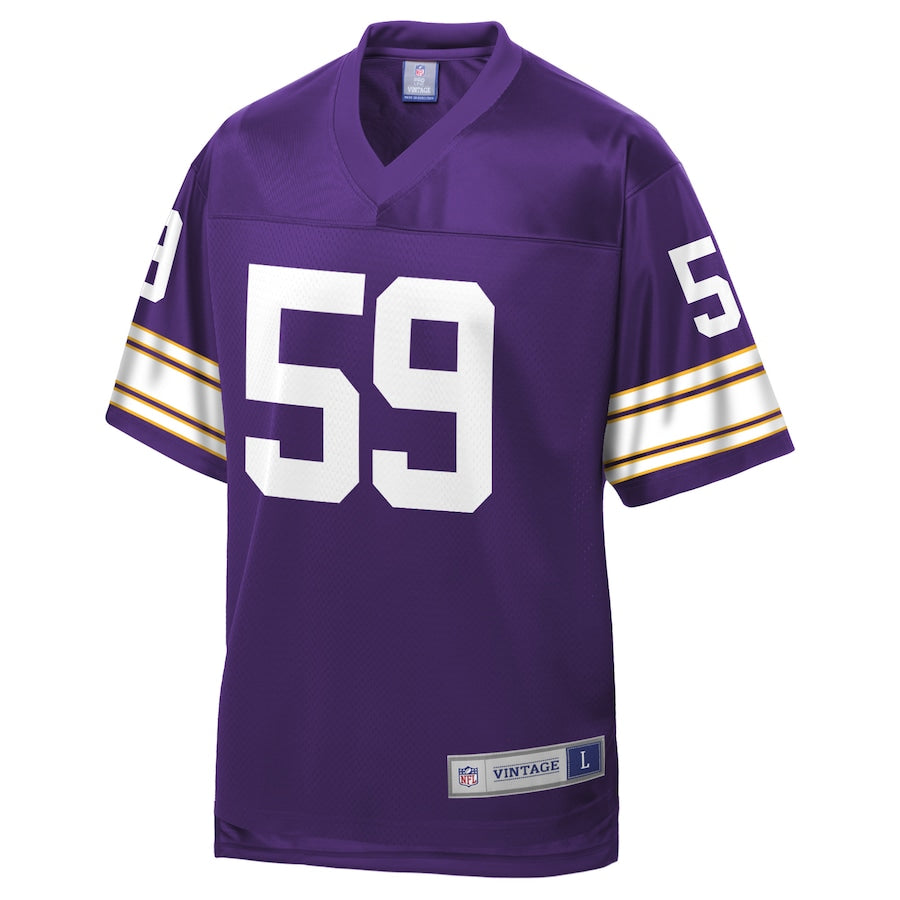 Minnesota Vikings Matt Blair Pro Line Purple Football Jersey product image