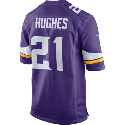 Minnesota Vikings Mike Hughes Game Purple Football Jersey product image