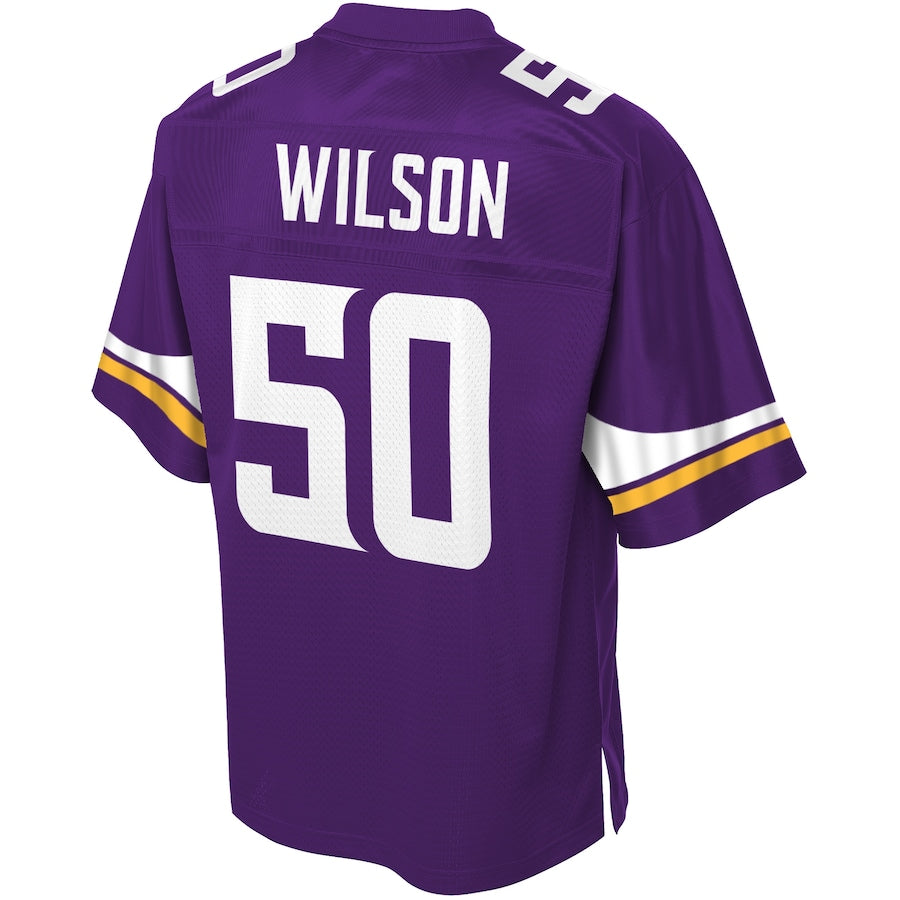 Minnesota Vikings Eric Wilson Pro Line Team Color Purple Football Jersey product image