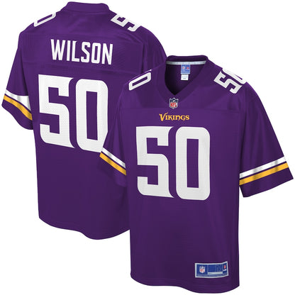 Minnesota Vikings Eric Wilson Pro Line Team Color Purple Football Jersey product image