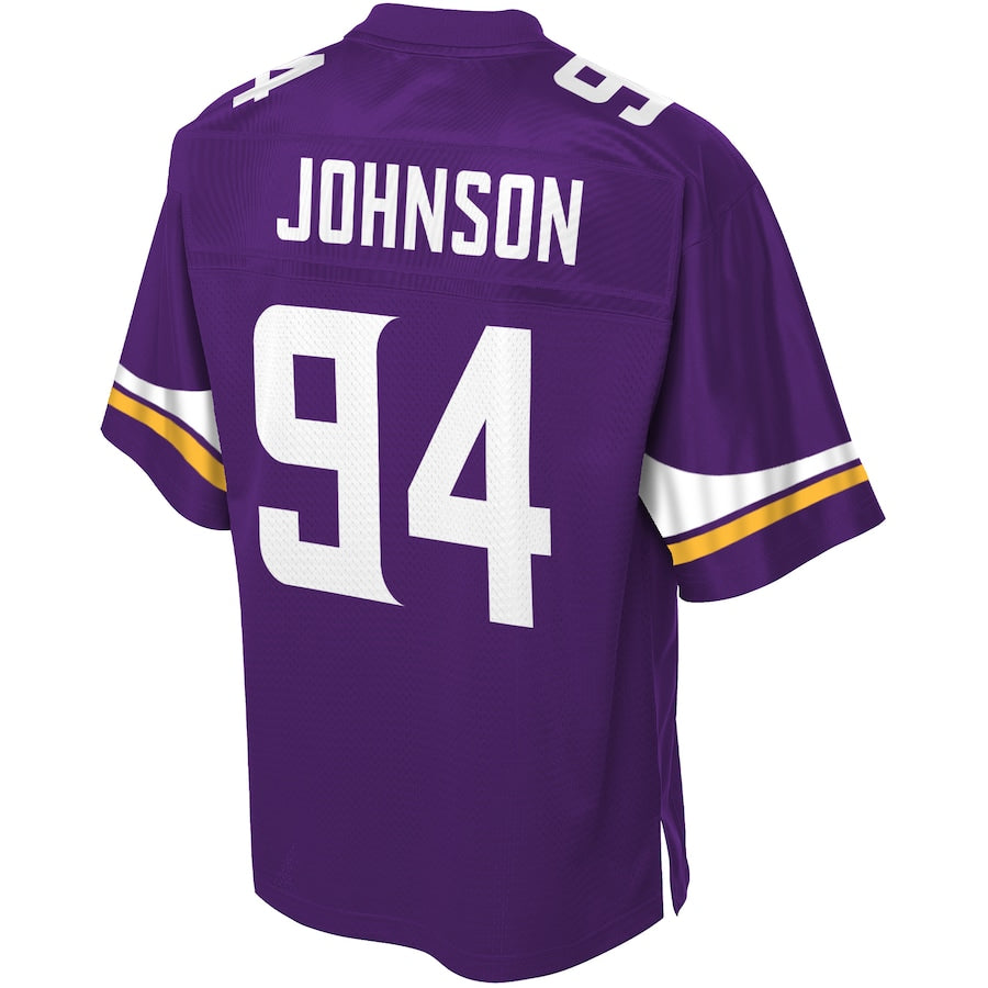 Minnesota Vikings Jaleel Johnson Pro Line Team Color Purple Football Jersey product image
