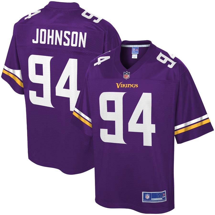 Minnesota Vikings Jaleel Johnson Pro Line Team Color Purple Football Jersey product image