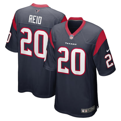 Houston Texans Justin Reid Game Navy Football Jersey product image