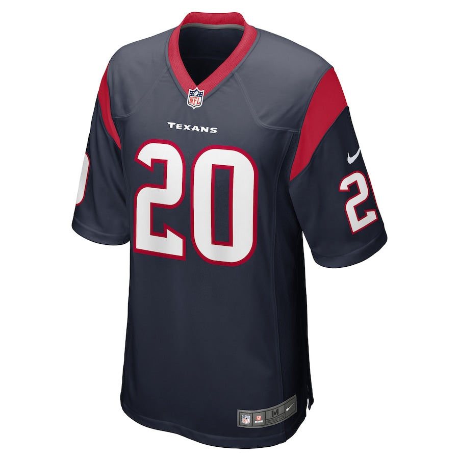 Houston Texans Justin Reid Game Navy Football Jersey product image