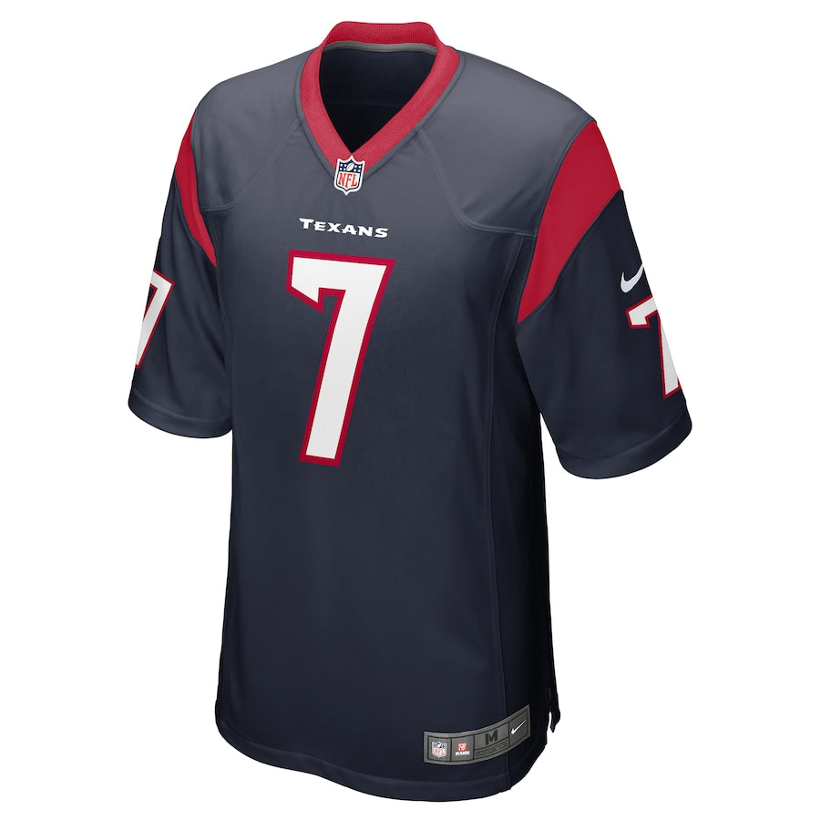 Houston Texans Ka'imi Fairbairn Game Navy Football Jersey product image