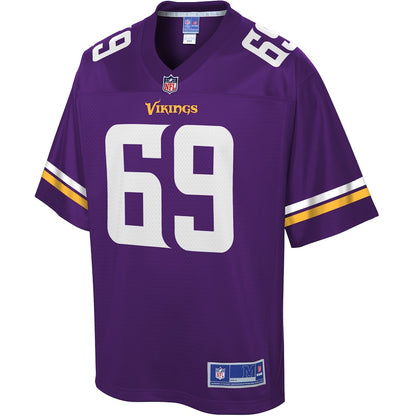 Minnesota Vikings Rashod Hill Pro Line Team Color Purple Football Jersey product image